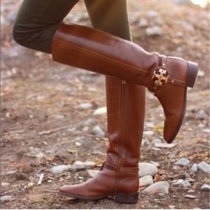 Tory Burch Aaden Knee High Riding Boots Women Size 5.5